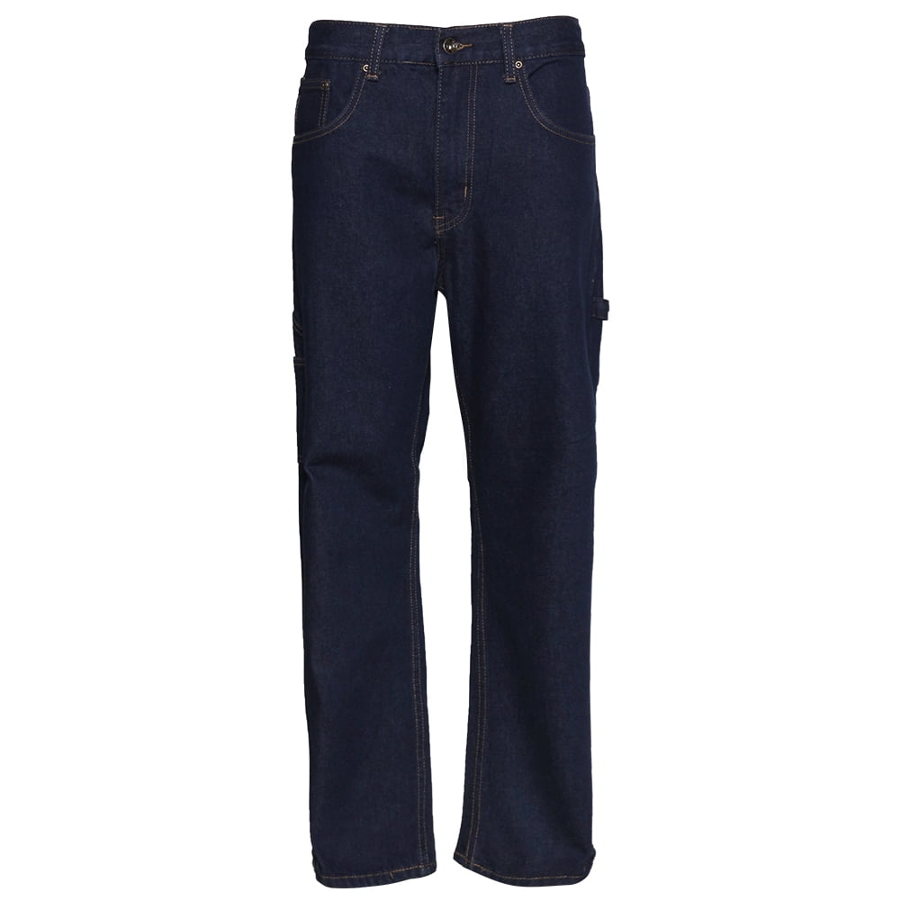 Men Elastic Denim Casual Regular Fit Cotton Pants Cotton Plus Size Denim  Jeans Four Seasons Large Size (Color : Blue, Size : 28) at Amazon Men's  Clothing store